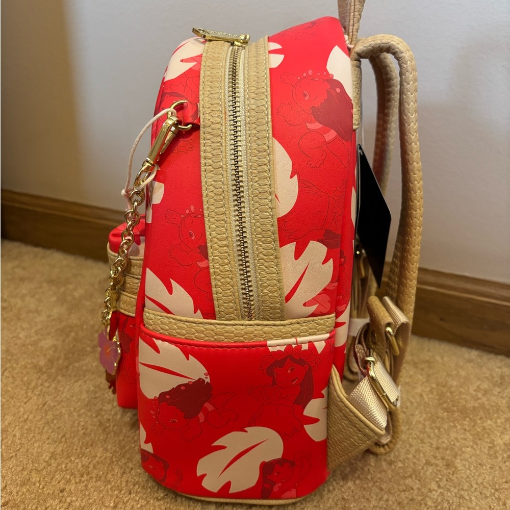 Loungefly Limited Release Exclusive Lilo & Stitch Disney Mini Backpack - Picture 6 of 10